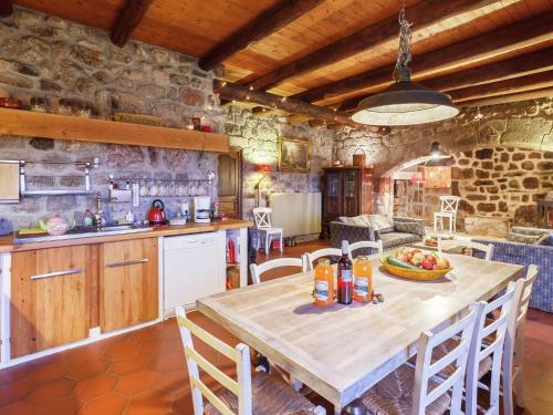 Charming Farmhouse in Cros de G orand with Swimming Pool