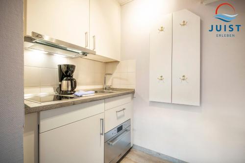 Konyha, Haus Inselresidenz Strandburg 312 - Wohnung 112 in Juist