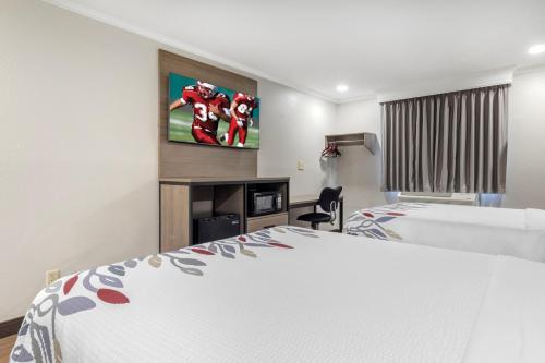 2 double beds
