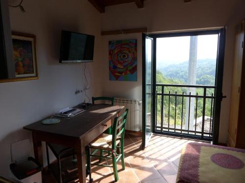 Mini-Appartement Casa Colombana mit Panoramablick