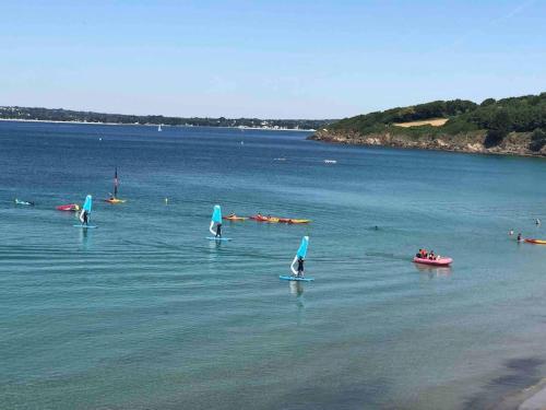 Une vue panoramique sur la baie de Concarneau