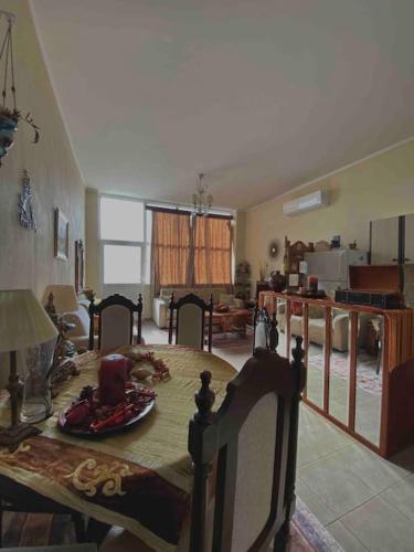 Ground floor apartment with gym & yard in Paggaio in Proti