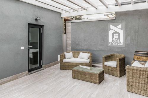 Terraza/balcón, La Perla Rooms in Saronno