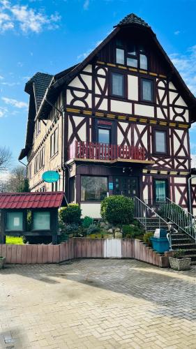 A szálláshely kívülről, Hotel Libers in Lauterbach (Hessen)
