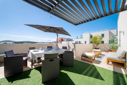 Le Rooftop de la Peyrière - Parking - Climatisation - 10 min de Montpellier