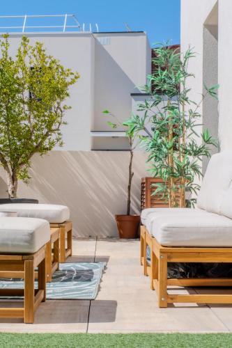 Le Rooftop de la Peyrière - Parking - Climatisation - 10 min de Montpellier