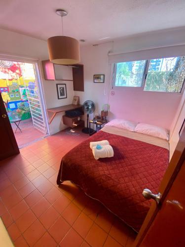 Double Room room in Hostel Hospedarte Chapultepec