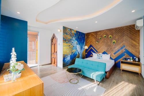 Balkon/Terrasse, Eden Home&Cafe in Nhơn Lý