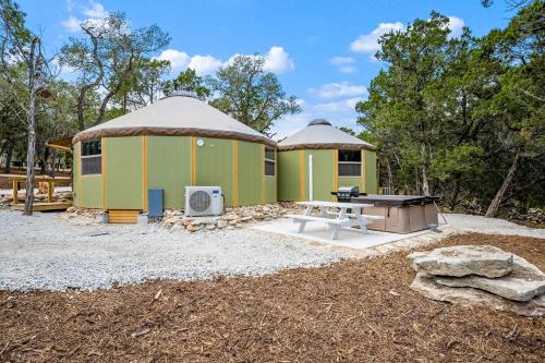 Freedom Yurt Cabins - Reserve Yurt Campground in Canyon Lake, USA