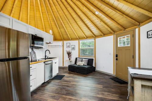 Freedom Yurt Cabins - Reserve Yurt Campground in Canyon Lake, USA