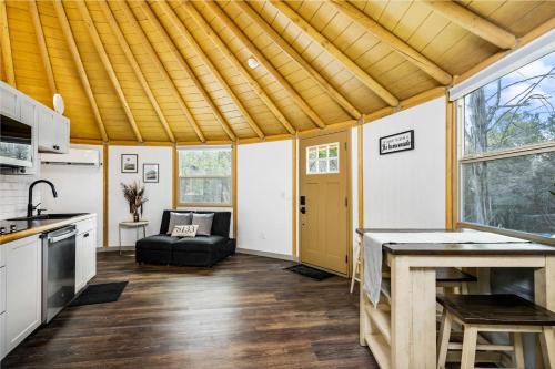 Freedom Yurt Cabins - Reserve Yurt Campground in Canyon Lake, USA