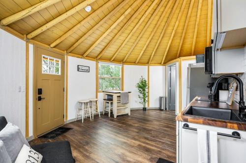 Freedom Yurt Cabins - Reserve Yurt Campground in Canyon Lake, USA