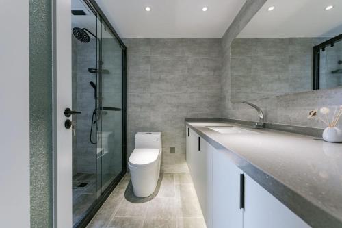 Eastern Hub - ZhongShan Park Metro Station 50m, Modern Light Three-bedroom Apartment, Šanghaj (fotografie 9)