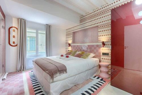 Les Halles - Luxurious & colorful 4BD for 16 guest - Location saisonnière - Paris