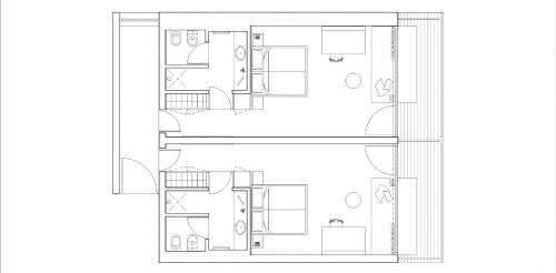Camera, familiare, balcone