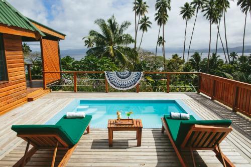 Swimming pool, Daku Resort in Savusavu