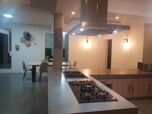 Kitchen, Villas Rocher - Villa 3 in Fond du Sac