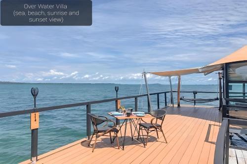 Balkon/terasa, Kiki Beach Island Resort in Galang Island