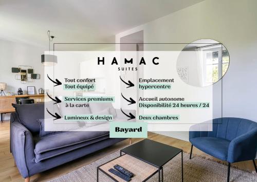 Hamac Suites - Le Bayard - 2 Bedrooms - Lyon 2 - Location saisonnière - Lyon