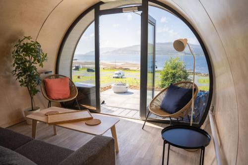 Viesnīcas āriene, Port Nan Gael Pods in Pennyghael