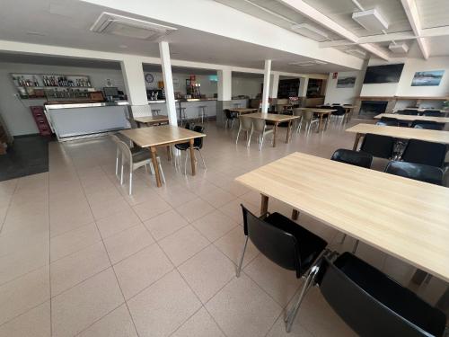 Étterem, Camping Bungalow el Llac de Banyoles in Banyoles