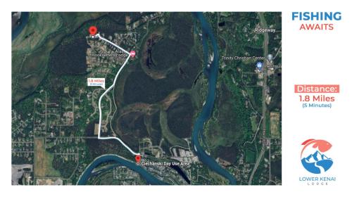 King Salmon Suite, Cabin 4 at Lower Kenai Lodge