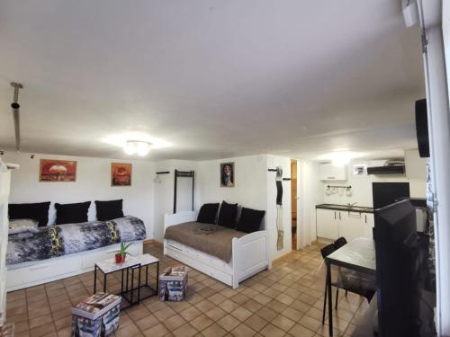 studio rez-de-chaussée jusqu'à 4 personnes - Location saisonnière - Joué-lès-Tours