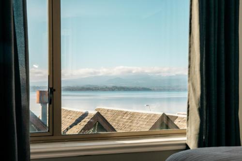 Uitzicht, Hosteria Entre Lagos in Puyehue