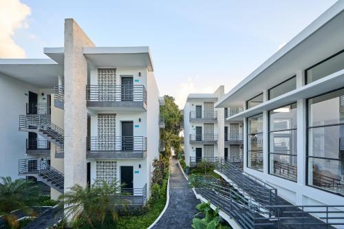 Exterior view, Cristalino Lagoon Front Hotel, Restaurant & Spa  in Bacalar
