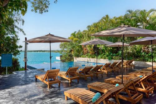 View, Cristalino Lagoon Front Hotel, Restaurant & Spa  in Bacalar