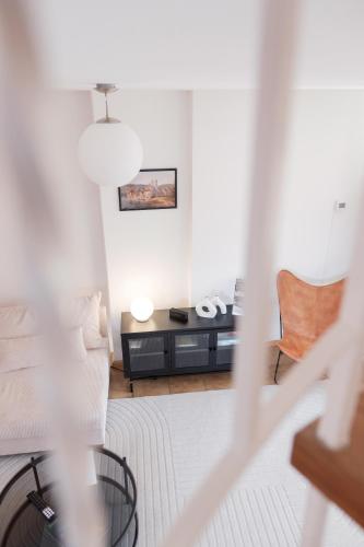 NEU Deluxe Suite Münsterblick, Maisonette, Kingsize Bett, Küche, Netflix, Aussicht, E-Kamin