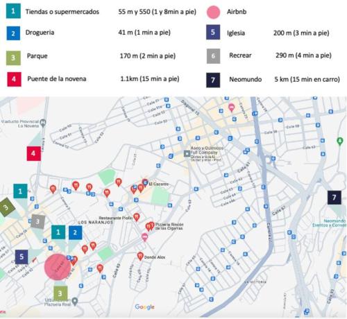 Cómodo apartamento en la ciudad bonita