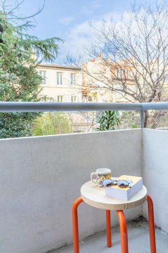 Petit jaune, T2 centre ville Marseille avec balcon, Marseille (fotografie 5)