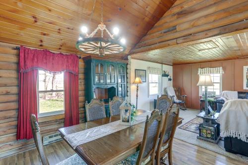 Quiet Shiloh Retreat with Spacious Yard and Fireplace!