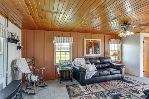 Quiet Shiloh Retreat with Spacious Yard and Fireplace!
