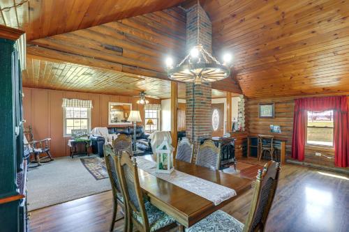 Quiet Shiloh Retreat with Spacious Yard and Fireplace!