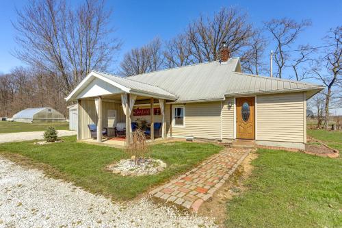 Quiet Shiloh Retreat with Spacious Yard and Fireplace! in Huron