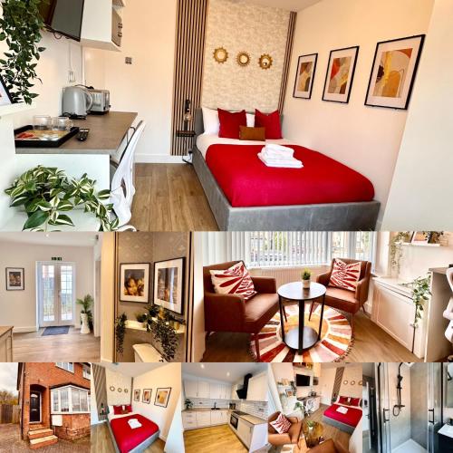 R1 - Newly renovated Private Self contained Room in Selly Oak Birmingham with bathroom shared between two rooms chambre d'hôte Northfield