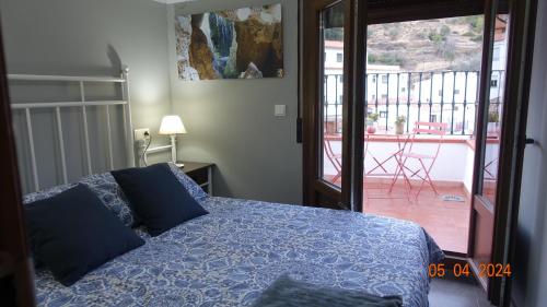 陽台/露台, La Buhardilla de Casa Nieves in 比利亞耶爾莫薩德爾里奧