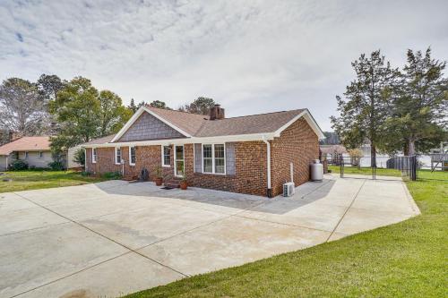 Waterfront Lake Gaston Home with Private Dock!