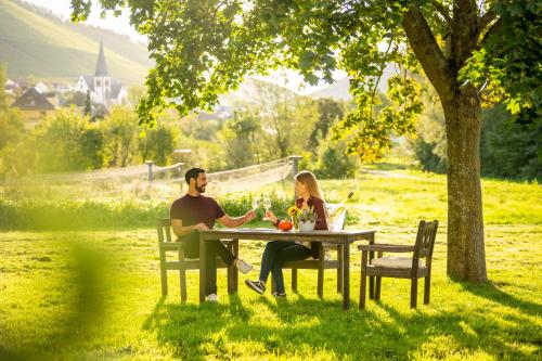 Viesnīcas āriene, Weinhotel Restaurant Klostermuhle in Ockfen