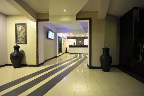 Lobby, Gloria Hotel in Kigali