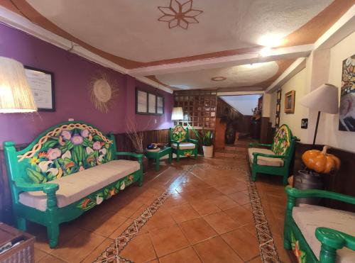 Hotel Meson de la Salud in Santa Clara Del Cobre