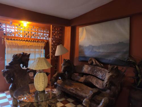 Hotel Meson de la Salud in Santa Clara Del Cobre