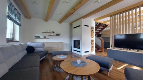 共用Lounge/電視區, Holiday House Sabala 3 in 斯塔拉列斯納