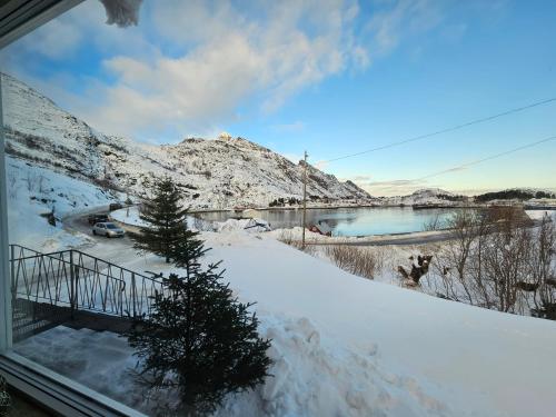 Kilátás, Lofoten Finnhavn Øvre - Panoramic view in Sorvagen