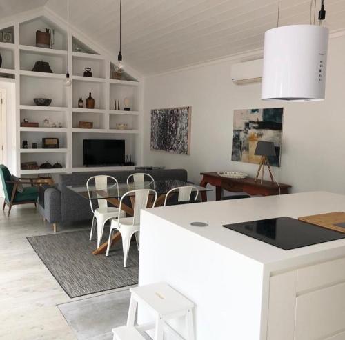 Skupni salon/TV območje, Casa Pitta Charm Villa in Vale De Santarem