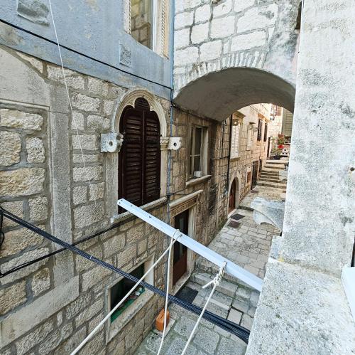 景觀, House Kučija Old town Korčula (House Kucija Old town Korcula) in 科爾丘拉