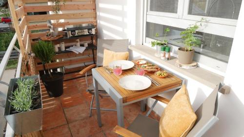 Erkély/terasz, Plant Apartment - Zwischen Schwarzwald und Schwäbischer Alb (Plant Apartment - Zwischen Schwarzwald und Schwabischer Alb) in Starzach