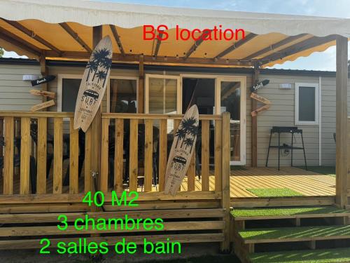 Mobile Home Le Badour - Camping - Canet-en-Roussillon